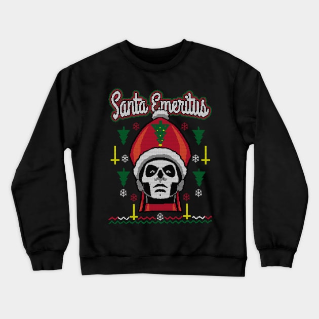 Santa Emeritus Crewneck Sweatshirt by Andriu